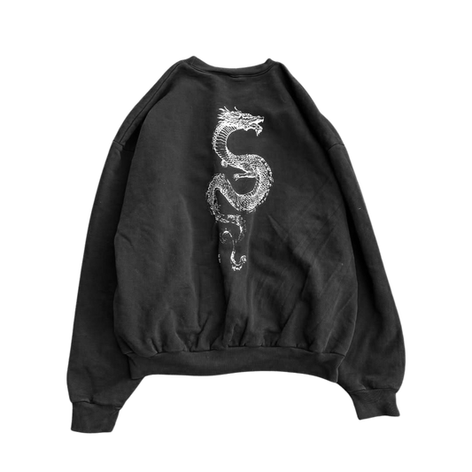 DRAGON, garment dyed sweatshirt